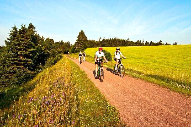 Confederation trail in PEI